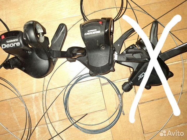 Shimano манетки 3ск