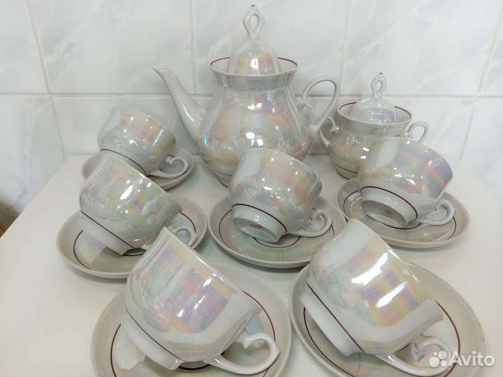 СССР. Сервиз чайный на 6 персон