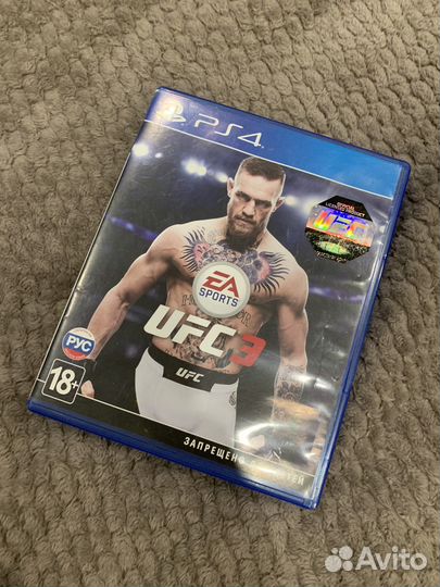 Ufc 3 ps4 диск