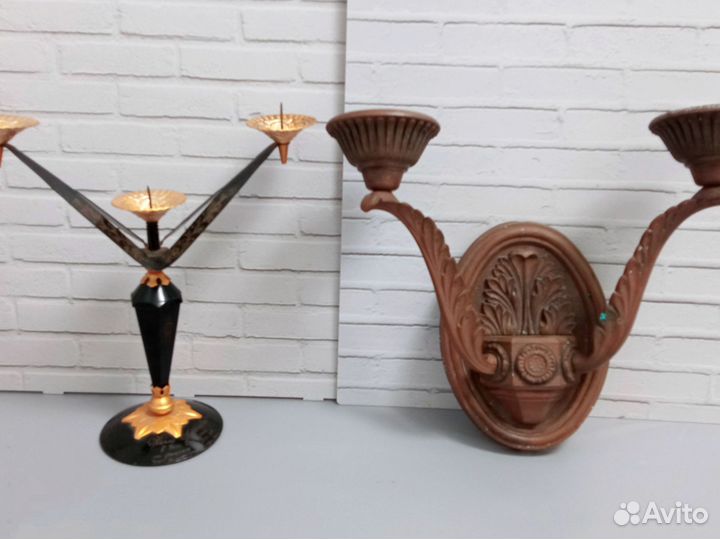 Подсвечники и канделябры СССР