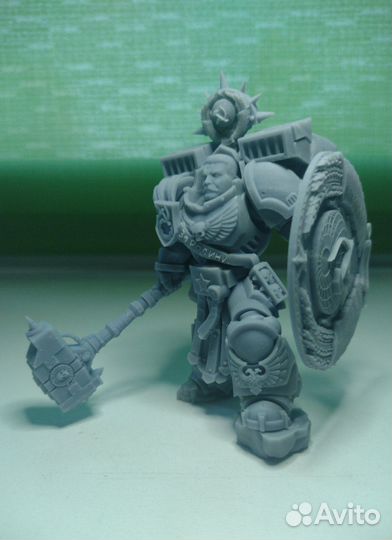 Сталин киборг космодесантник Warhammer 4000