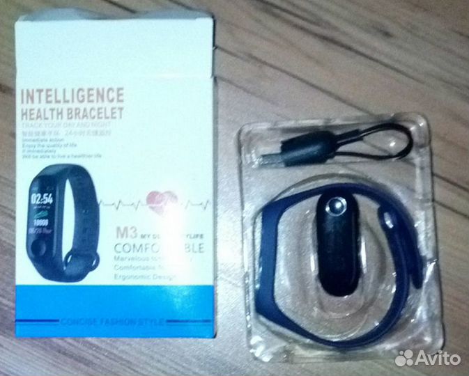 Фитнес браслет Intelligence Health Bracelet M3