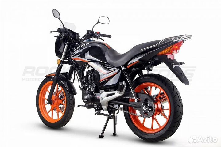 Мотоцикл дорожный rockot spectrum 150 черн/глянц