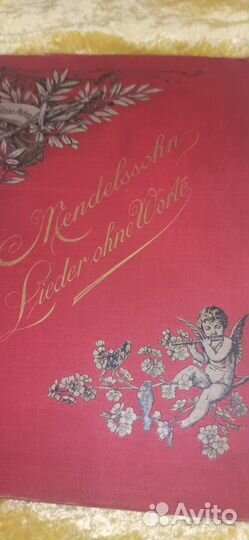 Ноты антикварные « Песни без слов Мендельсона »
