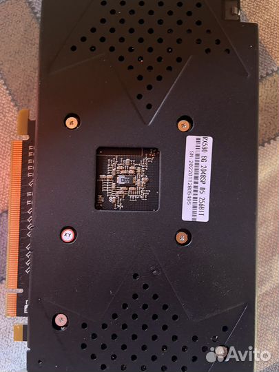 Видеокарта rx580 8gb