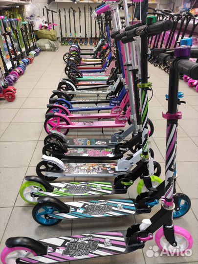 Самокат новый