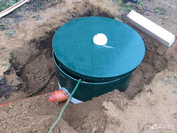 Монтаж септика