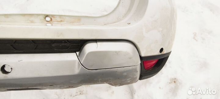 Задний бампер Renault duster 1 рестайлинг