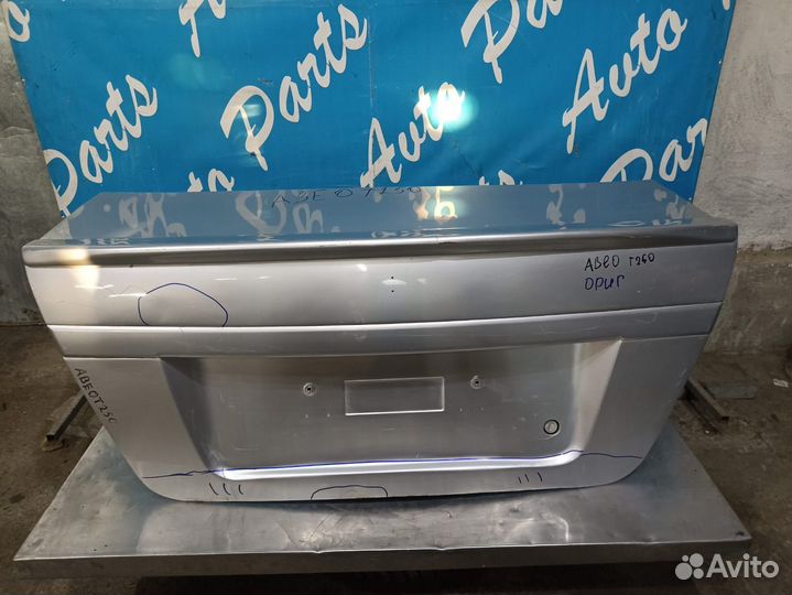 Шевроле Авео Т250 крышка багажника с дефектом