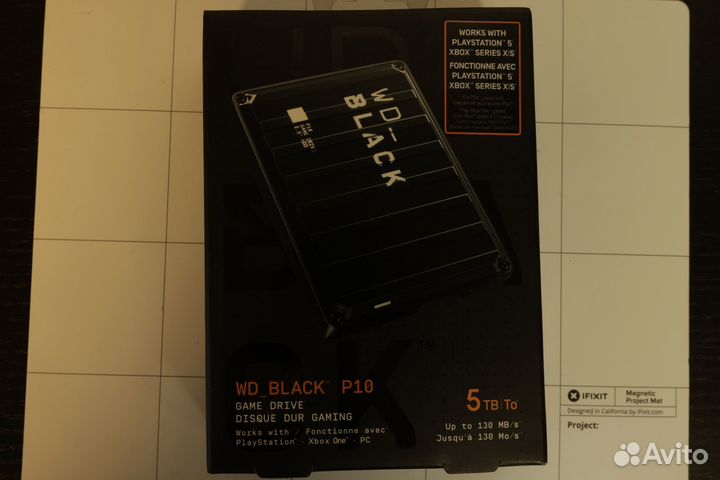 Переносной жесткий диск WD black 5TB USB 3.0