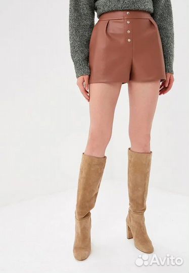 Шорты кожанные Love Republic