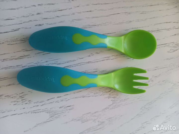 Ложка и вилка для кормления