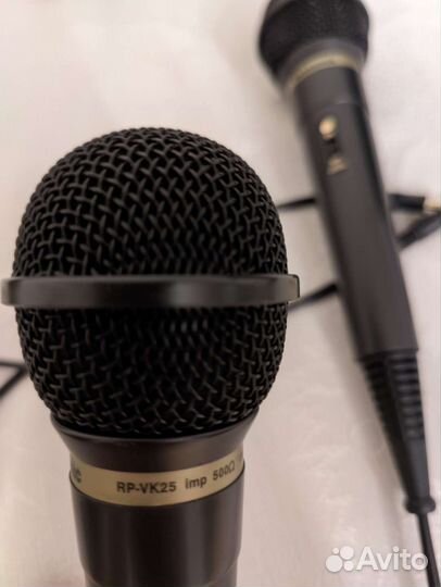 Микрофоны Panasonic для караоке 2 шт