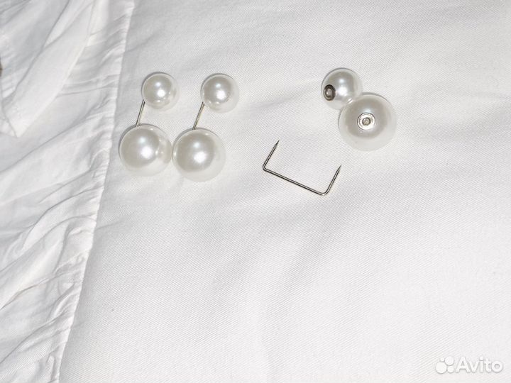 Жемчужные винтажные булавки броши