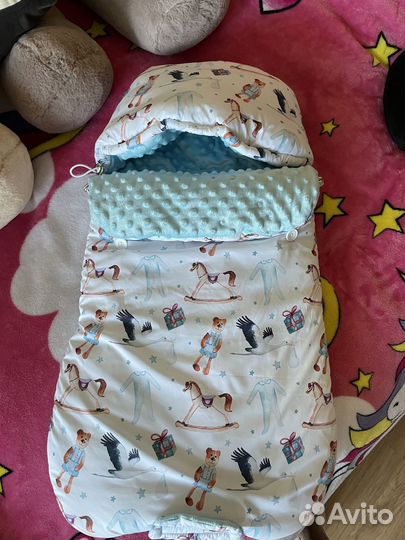 Конверт на выписку зимний