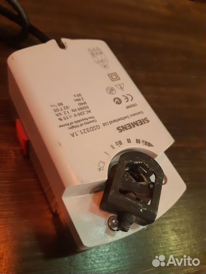 Электропривод воздушной заслонки siemens GSD321.1A