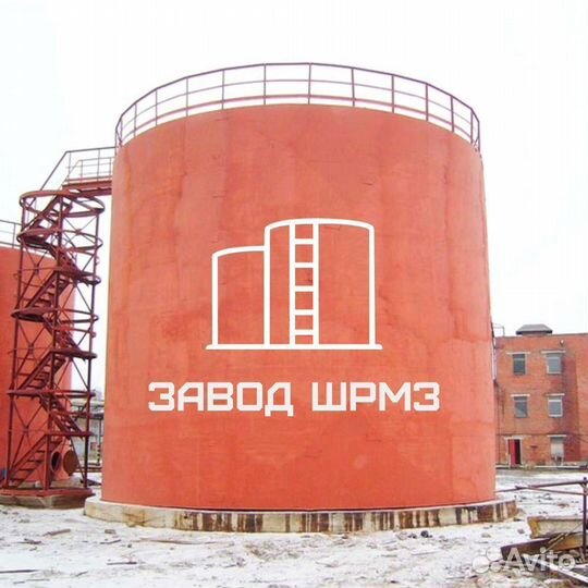 Резервуар вертикальный стальной 700 кубов