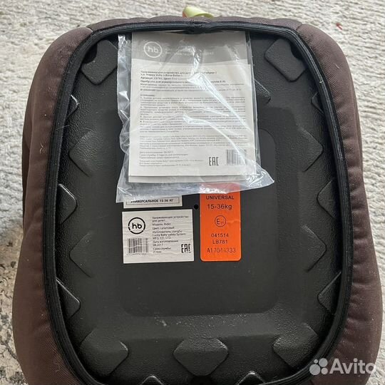 Автокресло бустер от 15 кг до 36