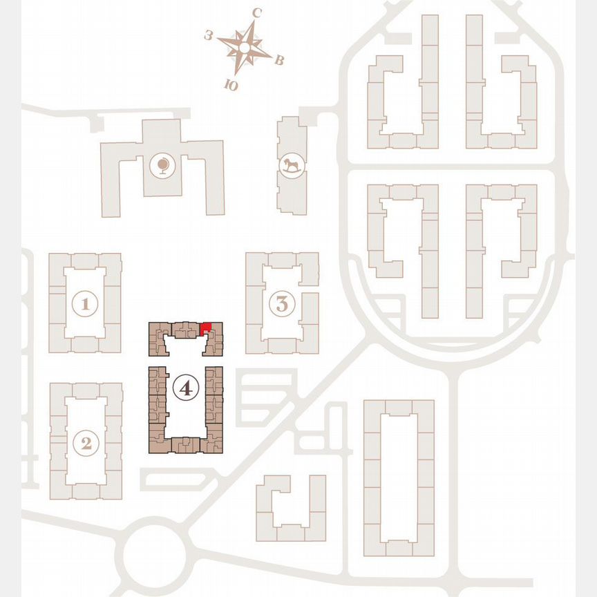 3-к. квартира, 81,4 м², 1/4 эт.