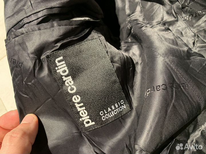 Оригинальное пальто Pierre Cardin шерсть и кашемир