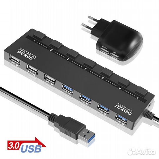 Разветвитель-концентратор USB 2.0/3.0