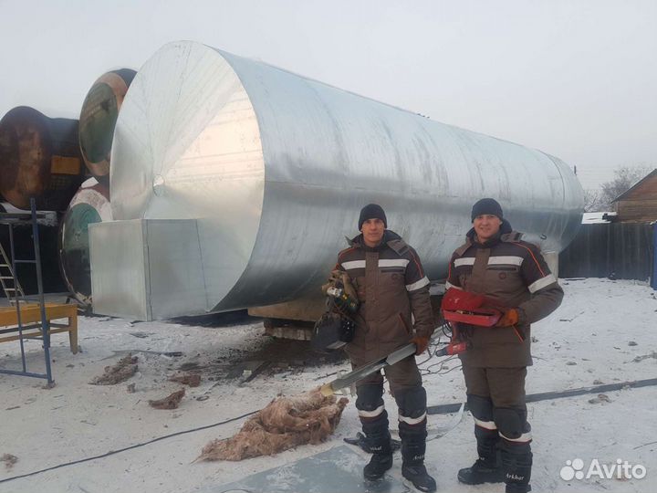 Утепление резервуаров,покраска и др. ргс,рвс