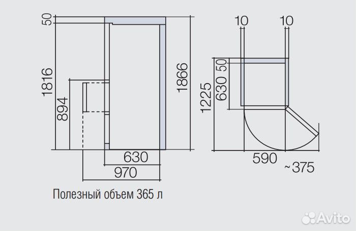 Холодильник hitachi R-SG 37 BPU GPW