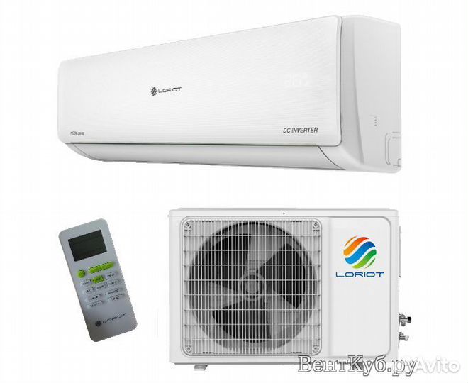 Инверторный кондиционер Loriot lacin-12TA до35кв.м