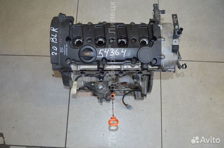 Двигатель двс 2.0 бензин BLR Golf 5 Passat B6