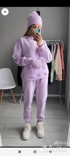 Женский спортивный костюм на флисе