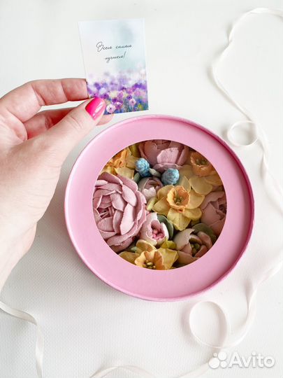 Букет из зефира. Зефирная флористика