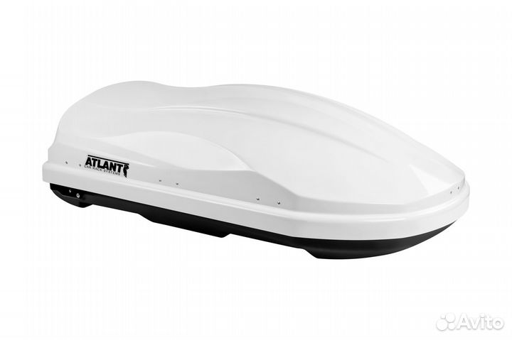 Автобокс багажный Atlant Diamond 351 белый