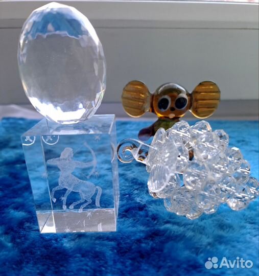 Фигурки стекло хрусталь