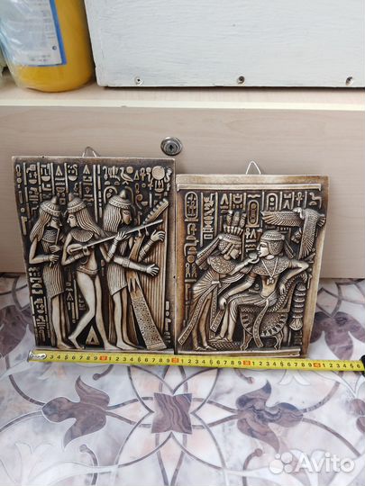 Панно из нат. камня, ручная работа. Египет