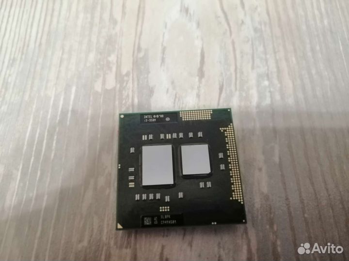 Процессор intel core i3-350m