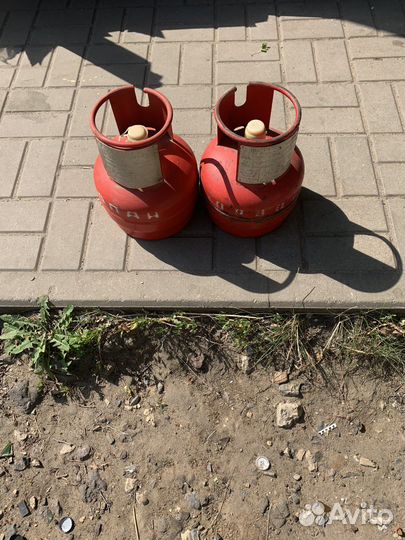 Газовый балон бу 5л