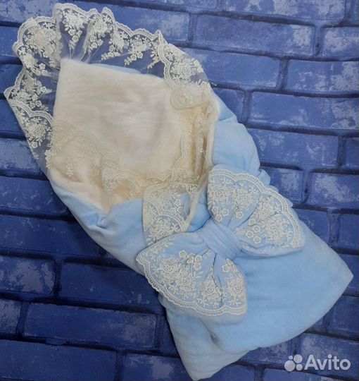 Конверт на выписку зимний