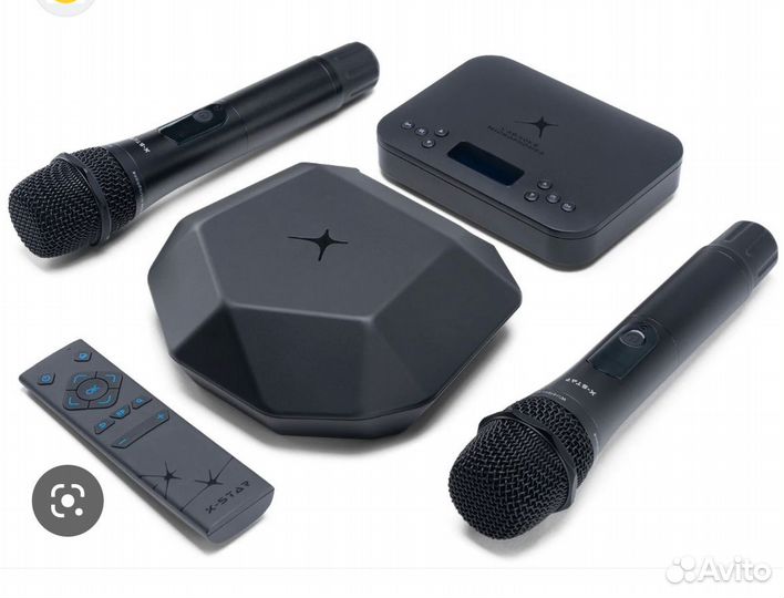 Комплект стильной акустики и x-star караоке