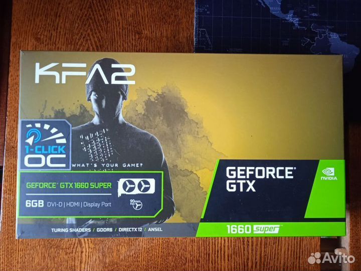 Видеокарта Nvidia geforce gtx 1660 super KFA2