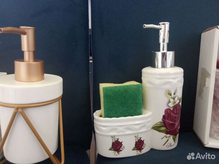 Дозаторы керамика для мыла и моющих средств, и др