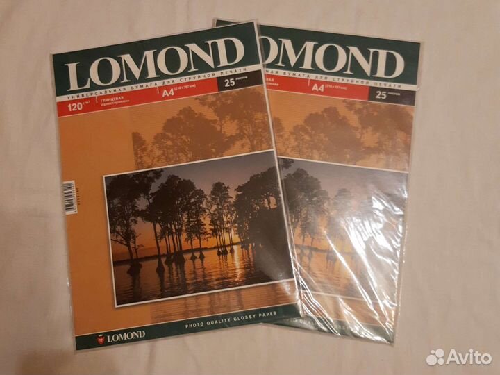 Фотобумага для принтера А4 глянцевая