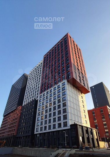 2-к. квартира, 42,5 м², 6/23 эт.