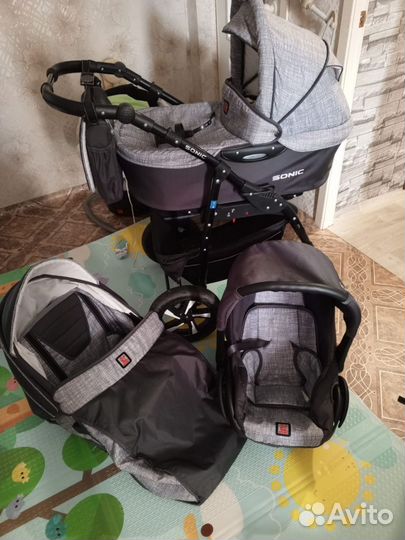 Детские коляски 3 в 1 бу трансформер
