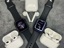 Apple Watch 7 / 8 + AirPods Pro/ 3/ 2 Комплект