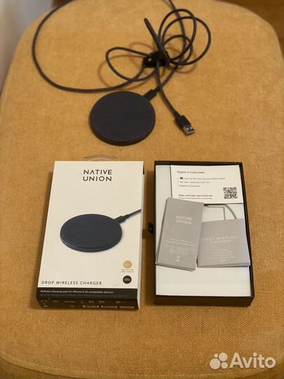 Native union безпроводная зарядка для iPhone