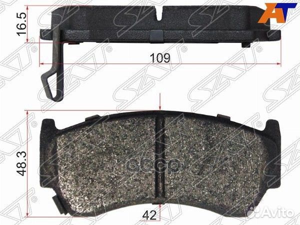 Колодки тормозные перед nissan cube Z10 ST-AY04