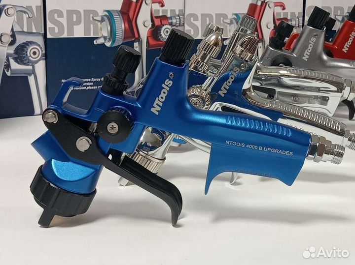 Краскопульт SAT4000B RP blue