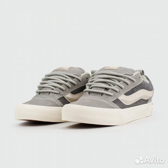 Кеды Vans Knu Skool Grey / White Wmns