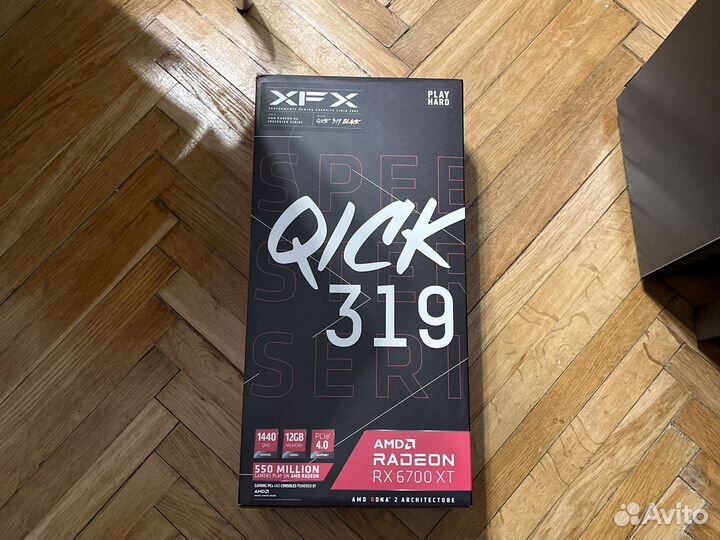 Xfx speedster qick319 radeon rx 6700xt black