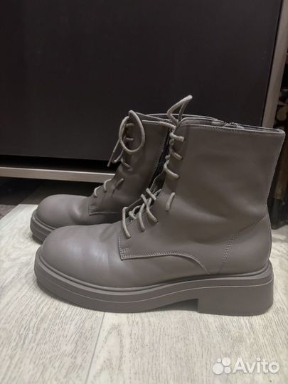 Ботинки женские кожаные